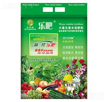 高氮高鉀型大量元素水溶肥20-10-30+TE-樂吧喜美樂-百陽墾