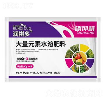 大量元素水溶肥料-潤(rùn)祺多-捷爾豐化工