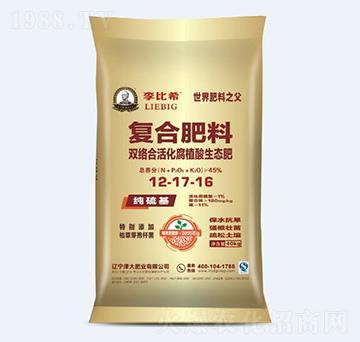 雙絡(luò)合活化腐植酸生態(tài)肥12-17-16-李比希-津大肥業(yè)