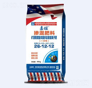 礦源黃腐酸雙膜多肽離子肥26-12-12-嘉旺-津大肥業(yè)