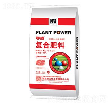 硝硫基復(fù)合肥18-6-24-鄂盛-世沃化工