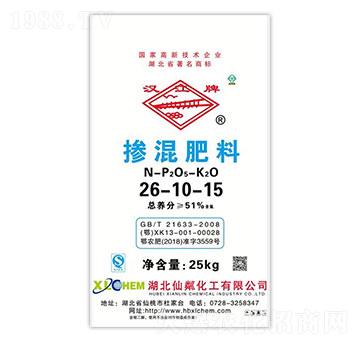 摻混肥料26-10-15-仙粼化工