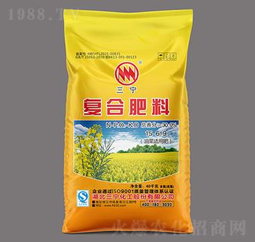 40kg油菜適用復(fù)合肥料（氯）15-6-9-三寧化工