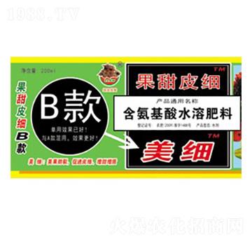 含氨基酸水溶肥料-果甜皮細B-綠浪生物