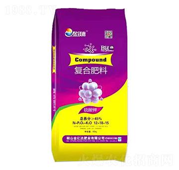 硫酸鉀復合肥料12-18-15-金每嘉-金億達肥業(yè)