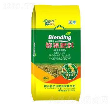 谷子專用摻混肥料12-18-10-快樂秋天-金億達肥業(yè)