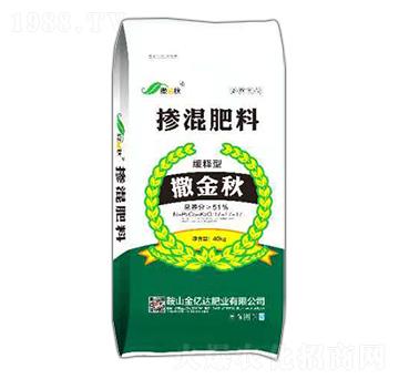 40kg緩釋型摻混肥料17-17-17-撒金秋-金億達肥業(yè)