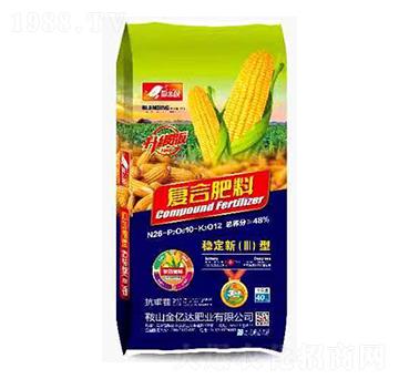 穩(wěn)定新（II）型復合肥料26-10-12-撒金秋-金億達肥業(yè)