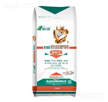 控釋摻混肥料26-10-12-鋅時代-撒金秋-金億達肥業(yè)