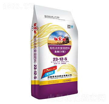 小麥專用海藻寡糖型有機無機復混肥料23-12-5-歌利洋