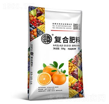 50kg純硫酸鉀復(fù)合肥料15-15-15-蟒牌-農(nóng)技小院