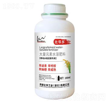 寒地水稻促蘗專用大量元素水溶肥料-比鄰多-利事·利世-利事化學