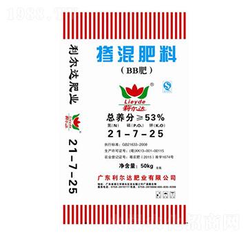 摻混肥料21-7-25-利爾達肥業(yè)