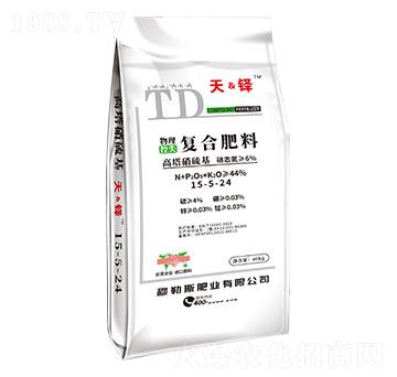 物理控失高塔硝硫基復合肥料15-5-24-天&鐸-穆勒斯肥業(yè)
