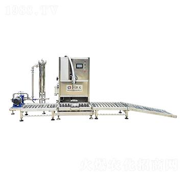 200升單頭高精度稱重灌裝機-鴻澤天