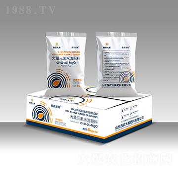 大量元素水溶肥料21-21-21+MgO-西農(nóng)潤雨-西農(nóng)大美