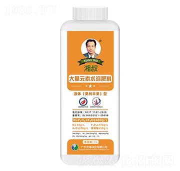 湘叔牌大量元素液體（果樹(shù)）型水溶肥1L-農(nóng)海