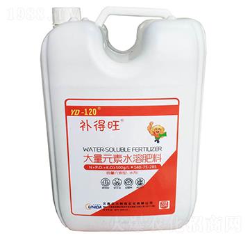 大量元素水溶肥料液體肥140-75-285-補得旺-云大科技