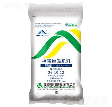 夢豐控釋摻混肥26-10-12-住商肥料