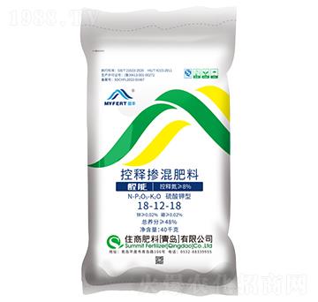 夢(mèng)豐控釋摻混肥18-12-18-住商肥料