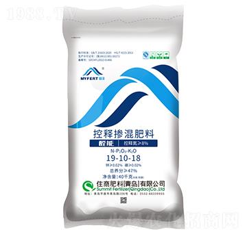 夢(mèng)豐控釋摻混肥19-10-18-住商肥料