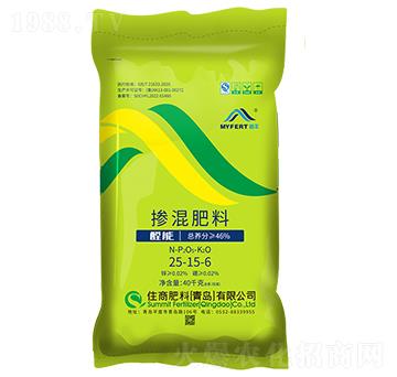 夢豐控釋摻混肥25-15-6-住商肥料