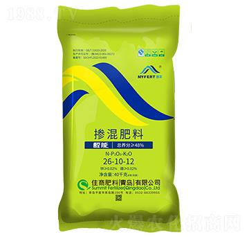 夢豐控釋摻混肥料26-10-12-住商肥料