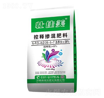 40kg控釋摻混肥料26-5-7-壯佳美-綠沃肥業(yè)