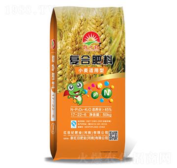 小麥適用復(fù)合肥料17-22-6-紅世紀